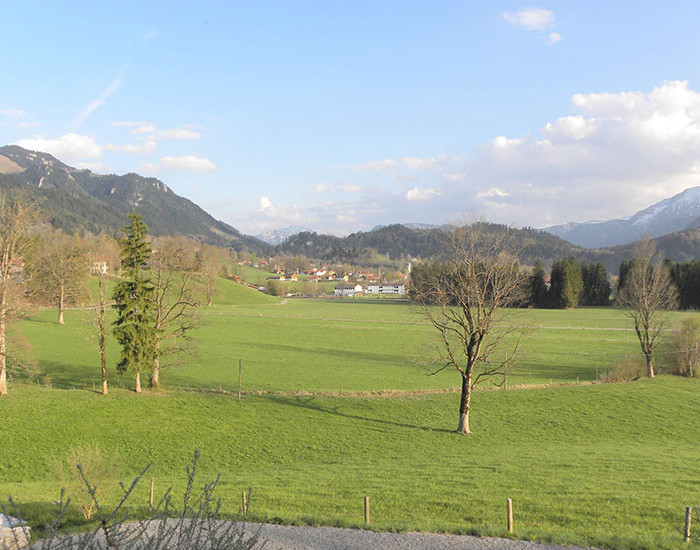View from Bildungshaus Achatswies, Fischbachau