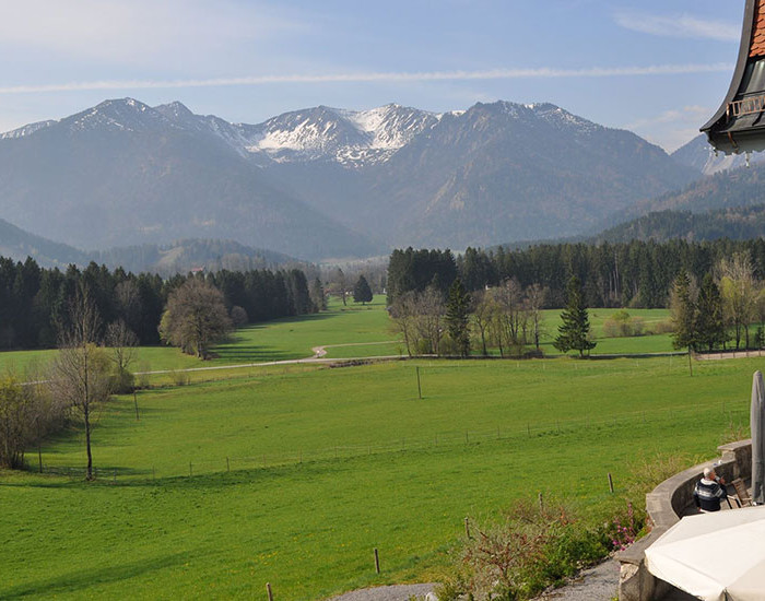 View from Bildungshaus Achatswies, Fischbachau