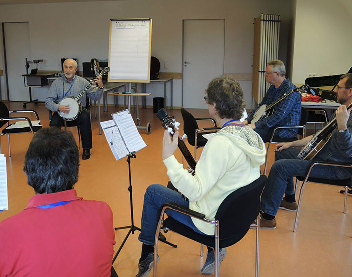 Bluegrass Camp Germany 2015 - Greg Cahill's Banjo Class