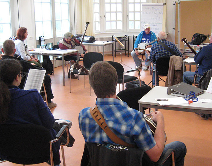 Bluegrass Camp Germany 2015 - Rüdiger Helbig's Banjo Class