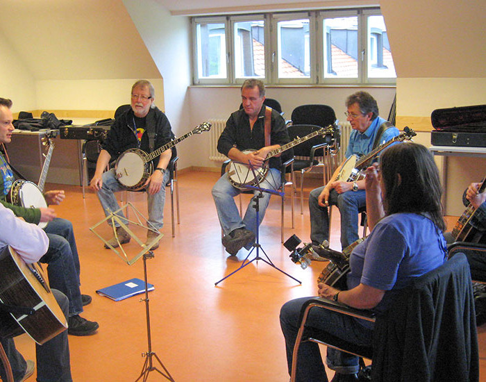 Bluegrass Camp Germany 2015 - Tom Bodenmann's Banjo Class