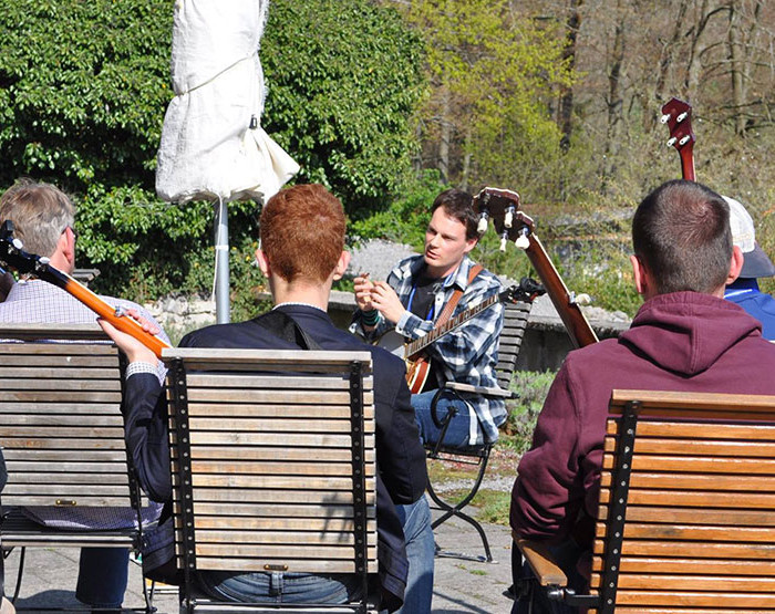 Bluegrass Camp Germany 2014 - Tom Bodenmann's Banjo Class