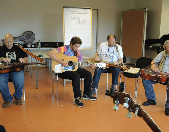 Bluegrass Camp Germany 2015 - Phil Leadbetter's Dobro Class