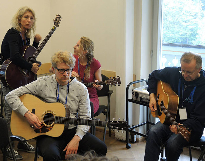 Bluegrass Camp Germany 2015 - Steve Kaufman's Guitar Class